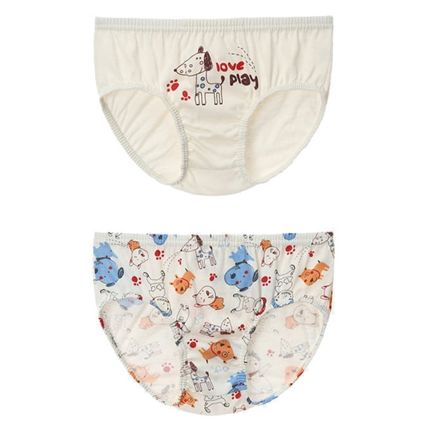 HiOrganic 100/% Organic Cotton Toddler Boys Underwear Panty 2 Pack 3T-7